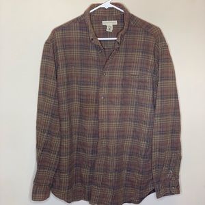 Men’s Cotton button down flannel,